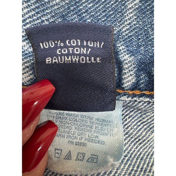 The Scrappy Camper Womens Jeans Sz L FairyGrunge Boho Festival Upcycled Floral - Picture 5 of 11